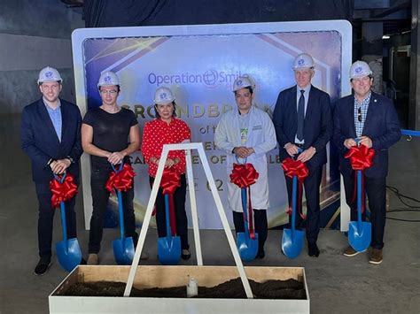 Operation Smile Philippines breaks ground for largest cleft care center.